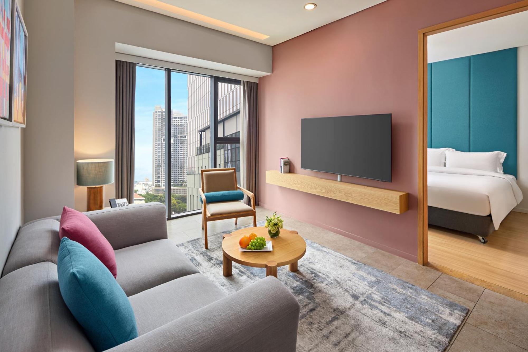 Novotel Living Saigon South Ho Chi Minh-staden Exteriör bild